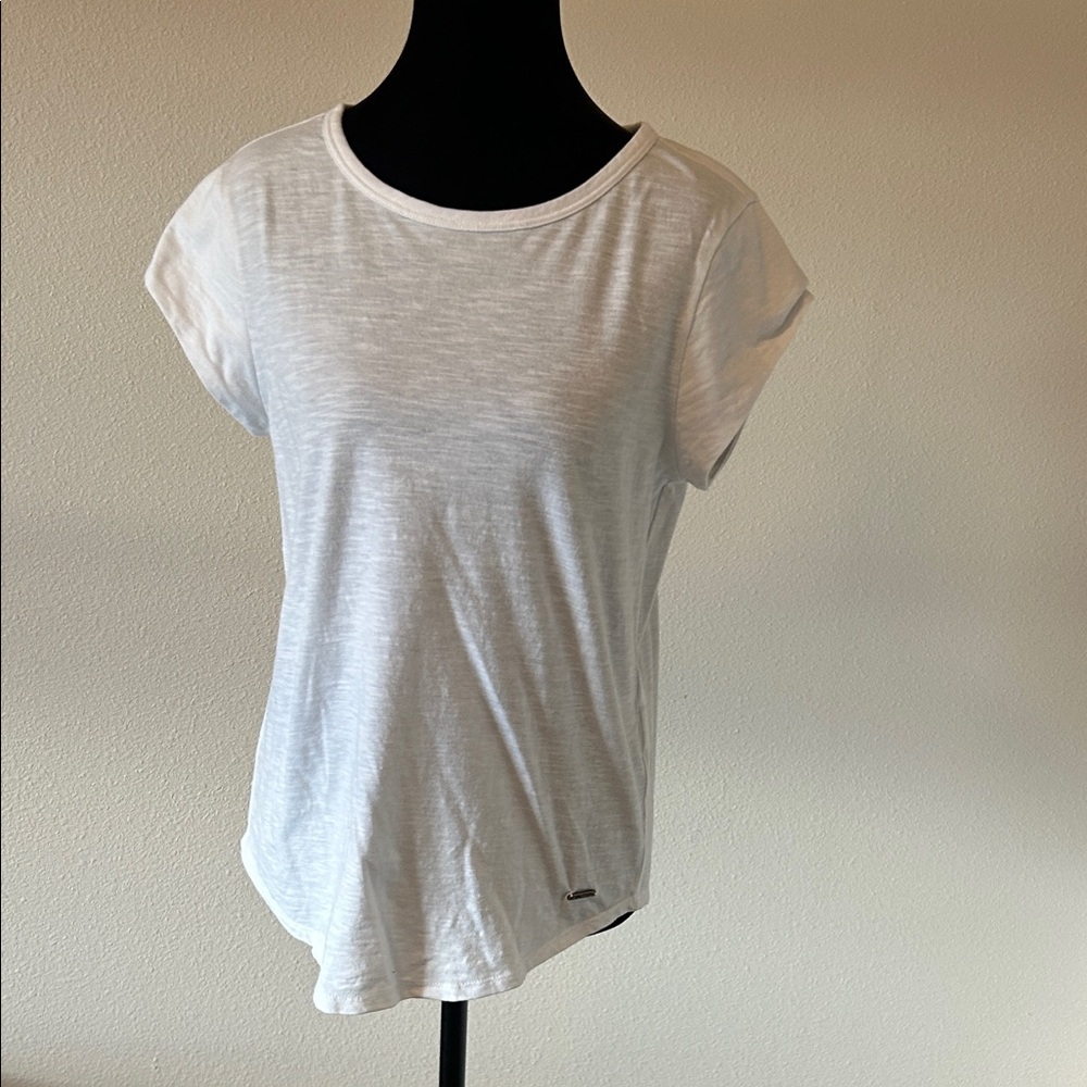 Nautica Women's White Short Sleeve Tee
